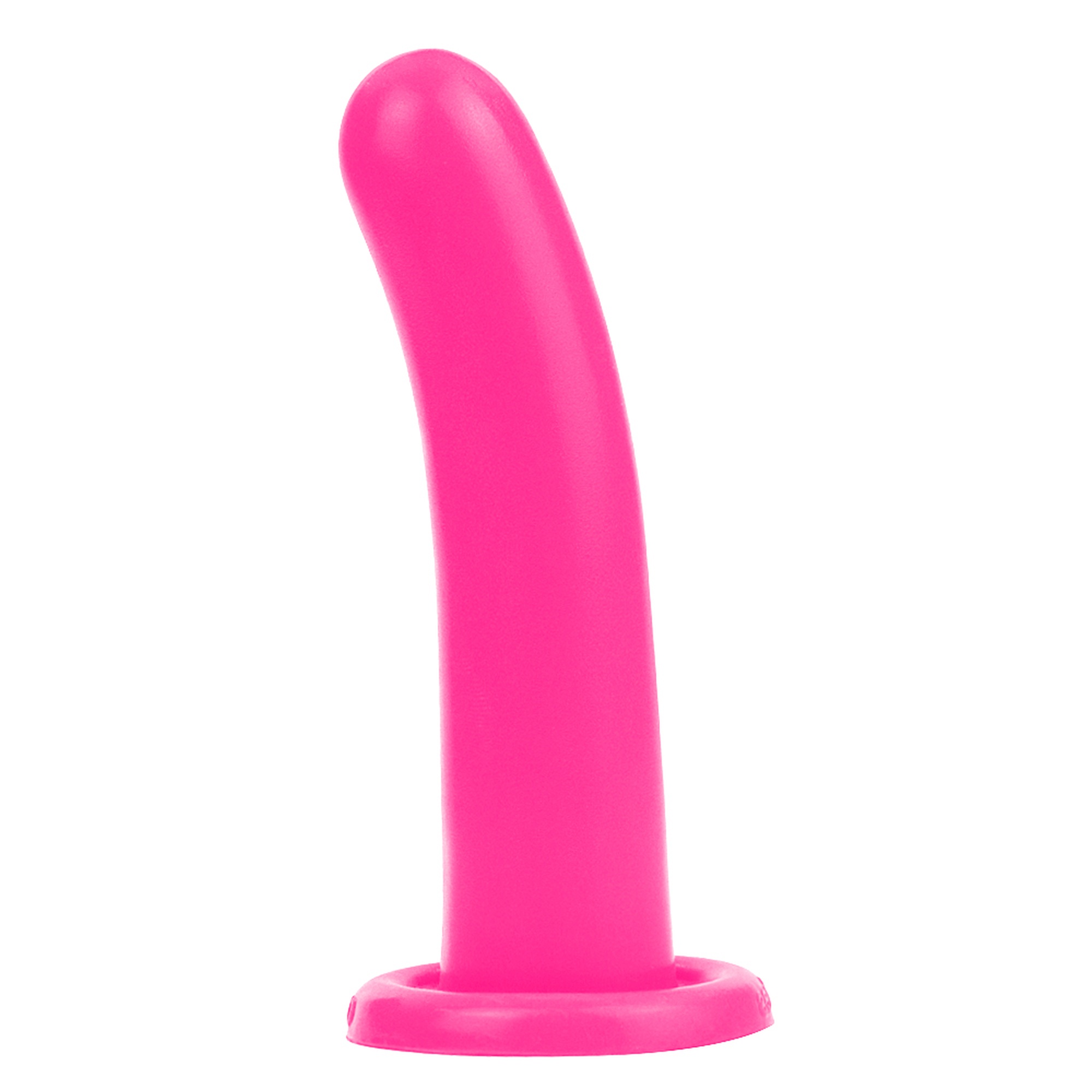 Silikonowe dildo do strap-ona sex analny różowe-2