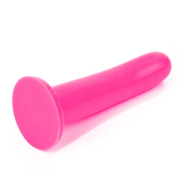 Silikonowe dildo do strap-ona sex analny różowe-3