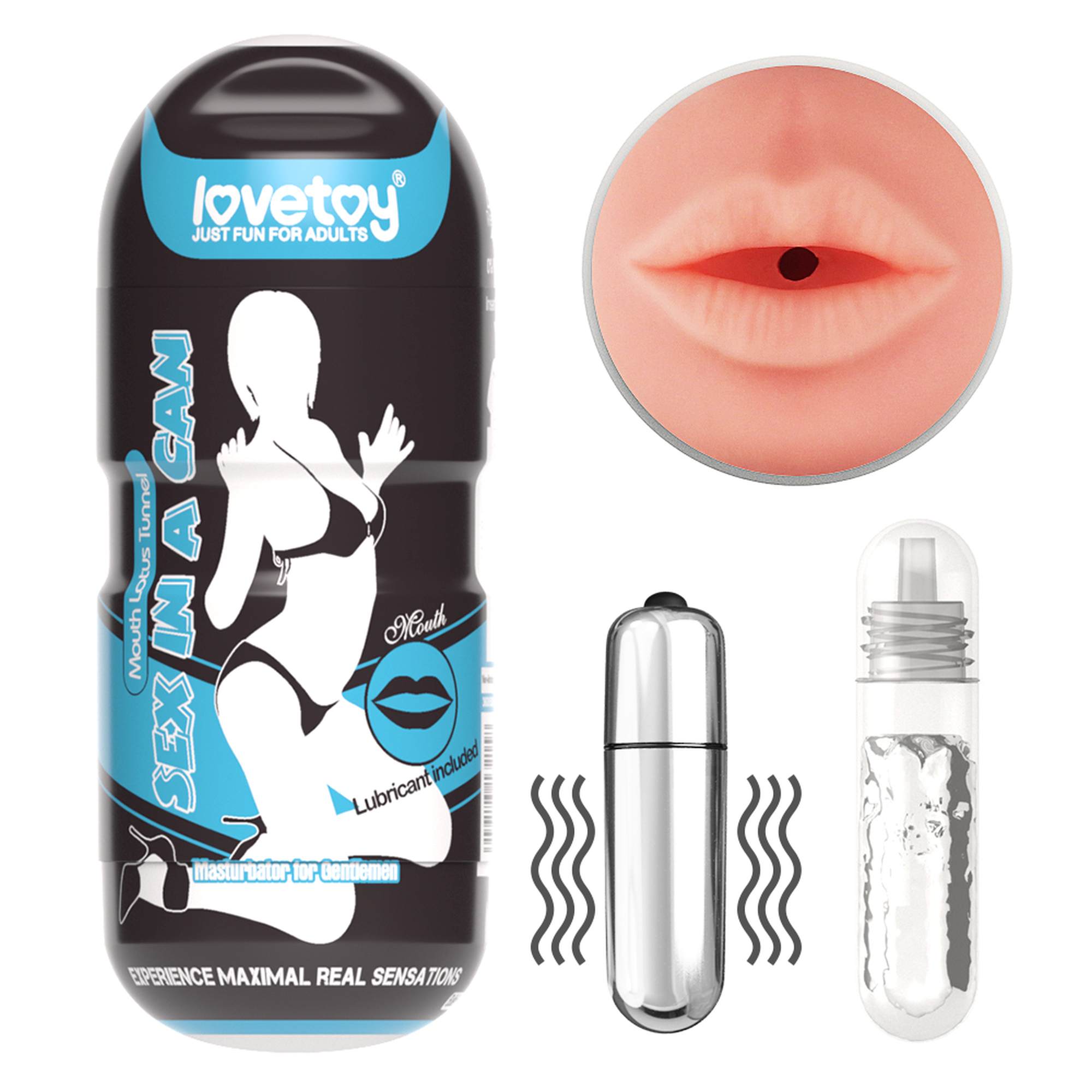Elastyczne usta ciasne orgazm wibracja masturbacja-2