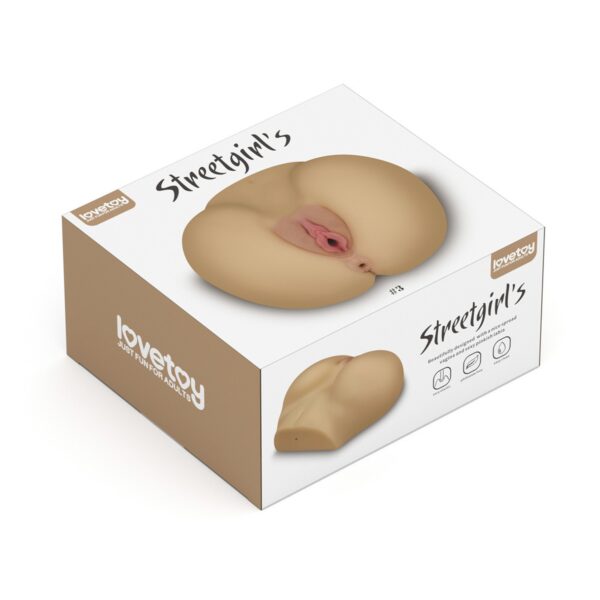 Masturbator dwie dziurki realistyczna powłoka-1
