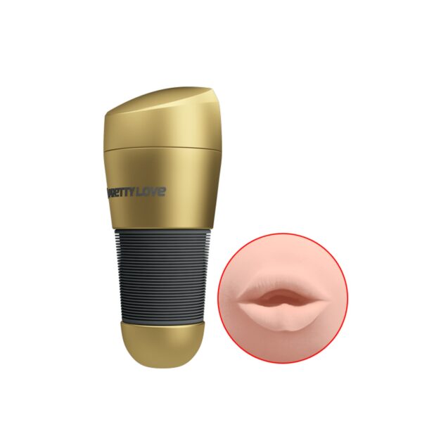 Masturbator oralny kształt ust miękki obciąganie-3